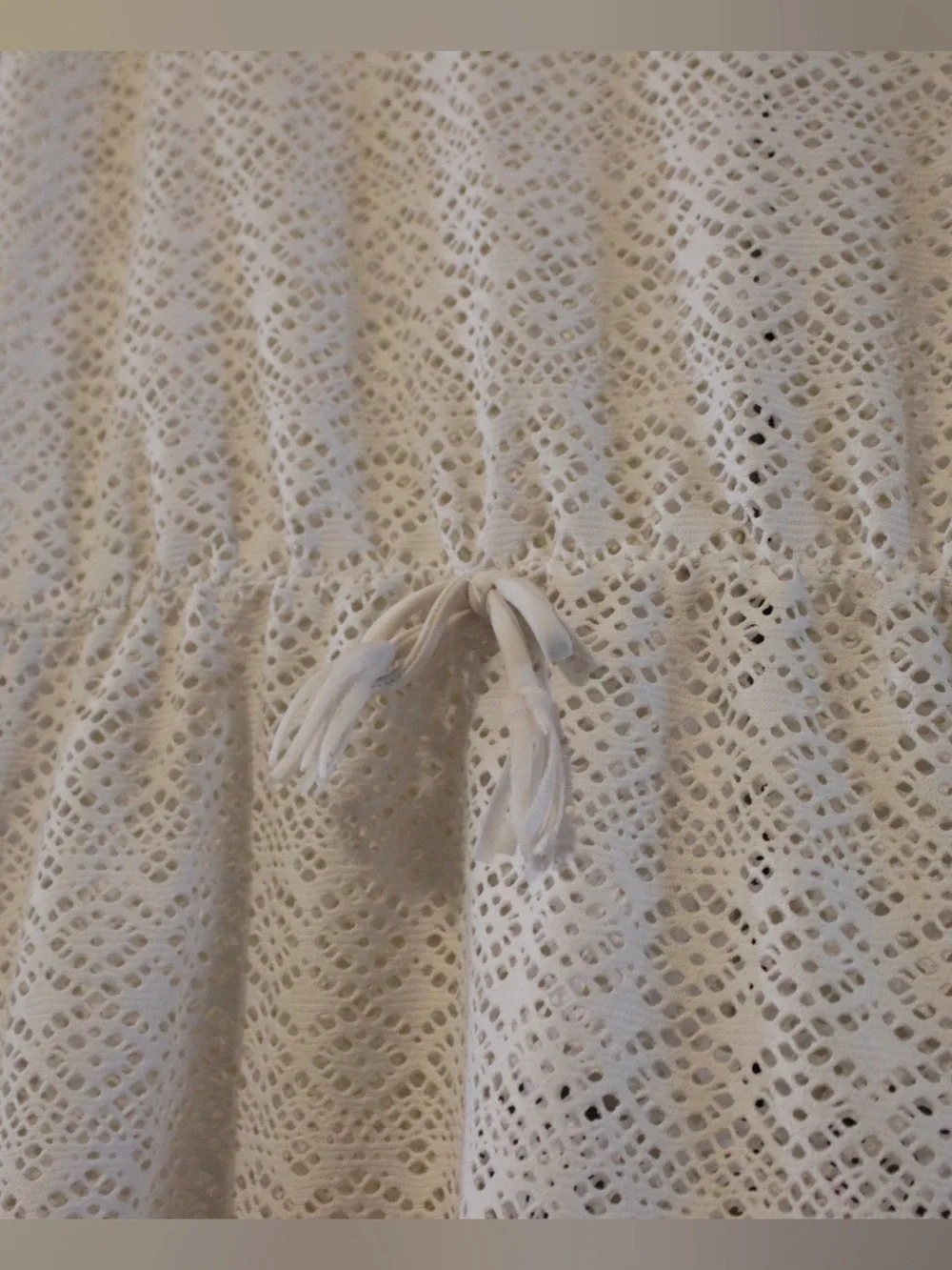 The Children’s Place White Crochet Swim Cover-Up | Size 14